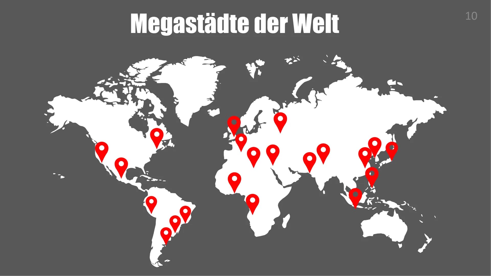 METROPOLISIERUNG
UND
MARGINALISIERUNG
UNVERMEIDLICHE PROZESSE IM RAHMEN
EINER WELTWEITEN VERSTÄDTERUNG Inhalt
• Wachstum der Megastädte + Ur