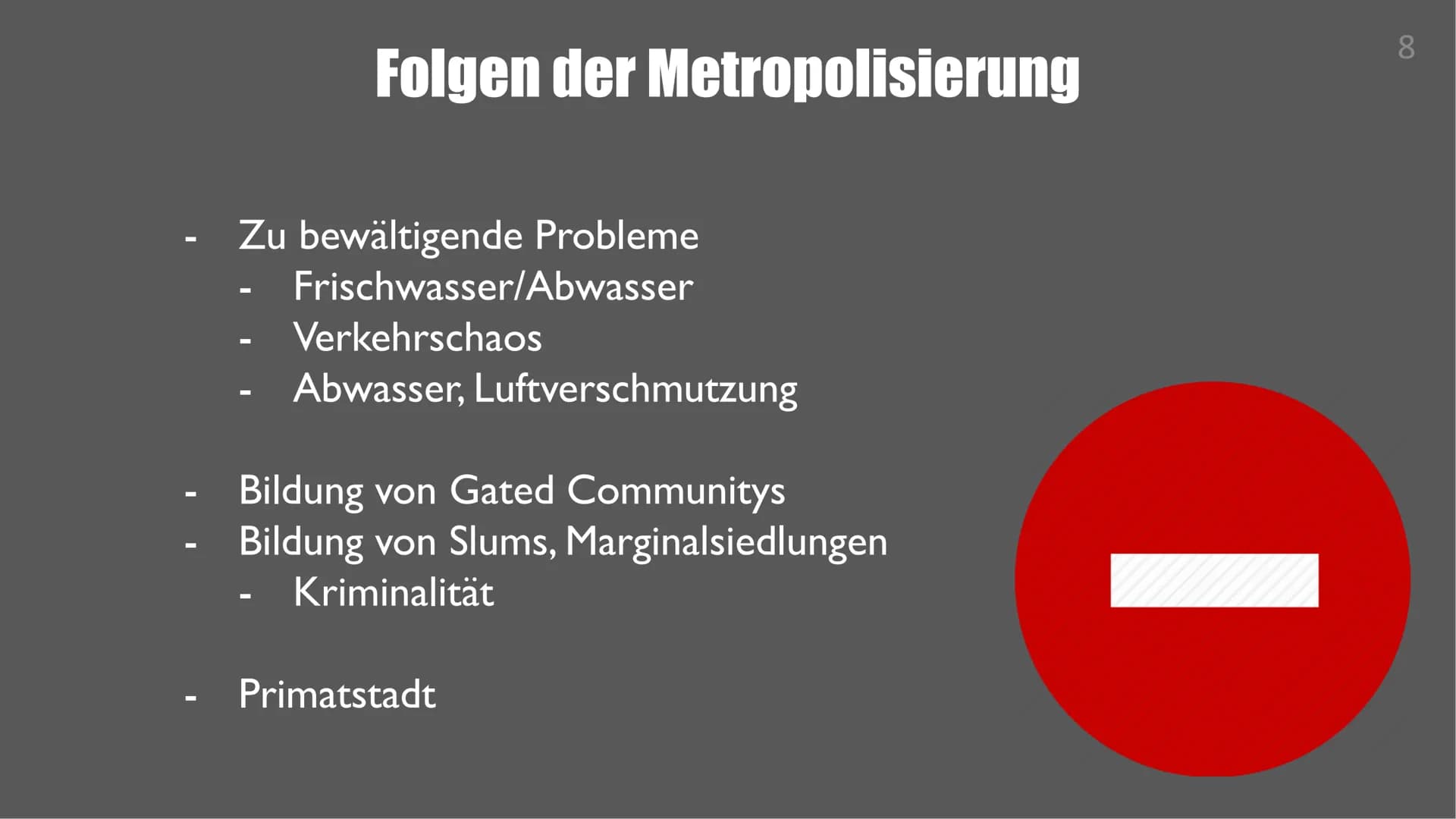 METROPOLISIERUNG
UND
MARGINALISIERUNG
UNVERMEIDLICHE PROZESSE IM RAHMEN
EINER WELTWEITEN VERSTÄDTERUNG Inhalt
• Wachstum der Megastädte + Ur