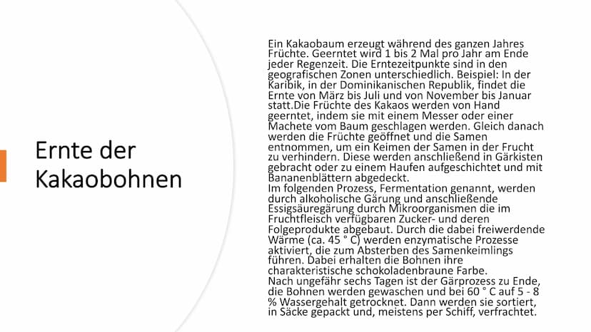 Kakao Handout: Kakao
Wo wird am meisten Kakao angebaut?
Daher kann Kakao nur in wenigen Regionen weltweit rund um den Äquator
angebaut werde