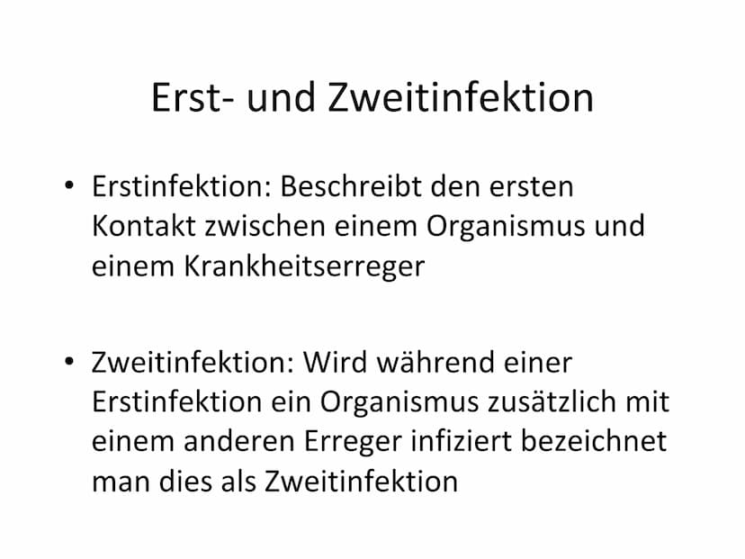 Unspezifische Immunabwehr &
Erst- und Zweitinfektion Gliederung
Unspezifische Immunabwehr
Definition
-
- Allgemeine Abwehr
- Selektive Abweh