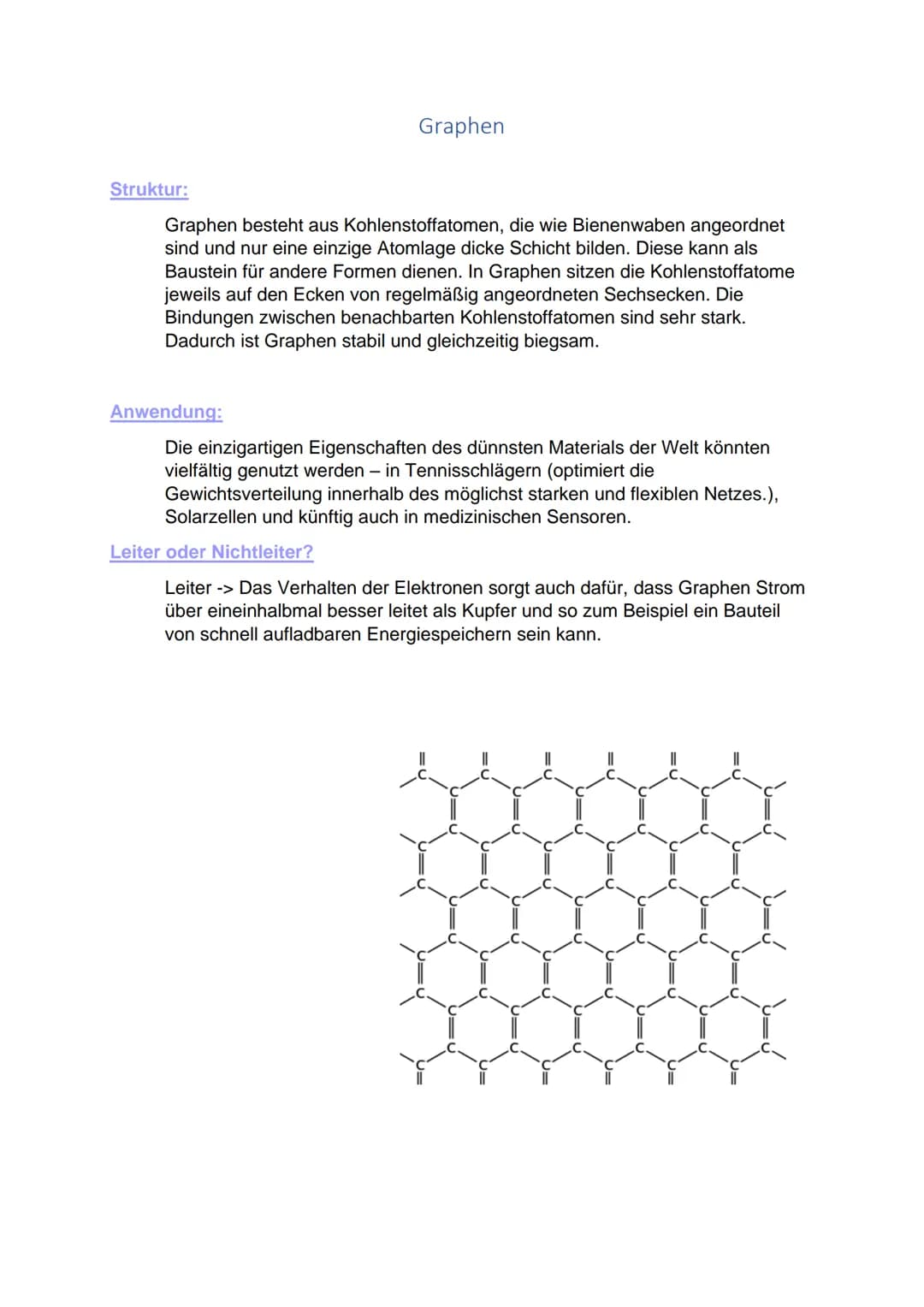 Chemie
Kohlenstoffmodifikationen Inhalt
Diamant..
Graphit...
Q-Kohlenstoff.
Fullerene......
Graphen..
Graphan..
Ruß......
2
3
4
5
6
.7
8 Str