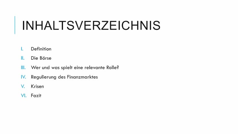 International Finanzmärkte
1) Definition
Unter internationalen Finanzmärkten versteht man ,,...die Gesamtheit
aller Transaktionen an ausländ