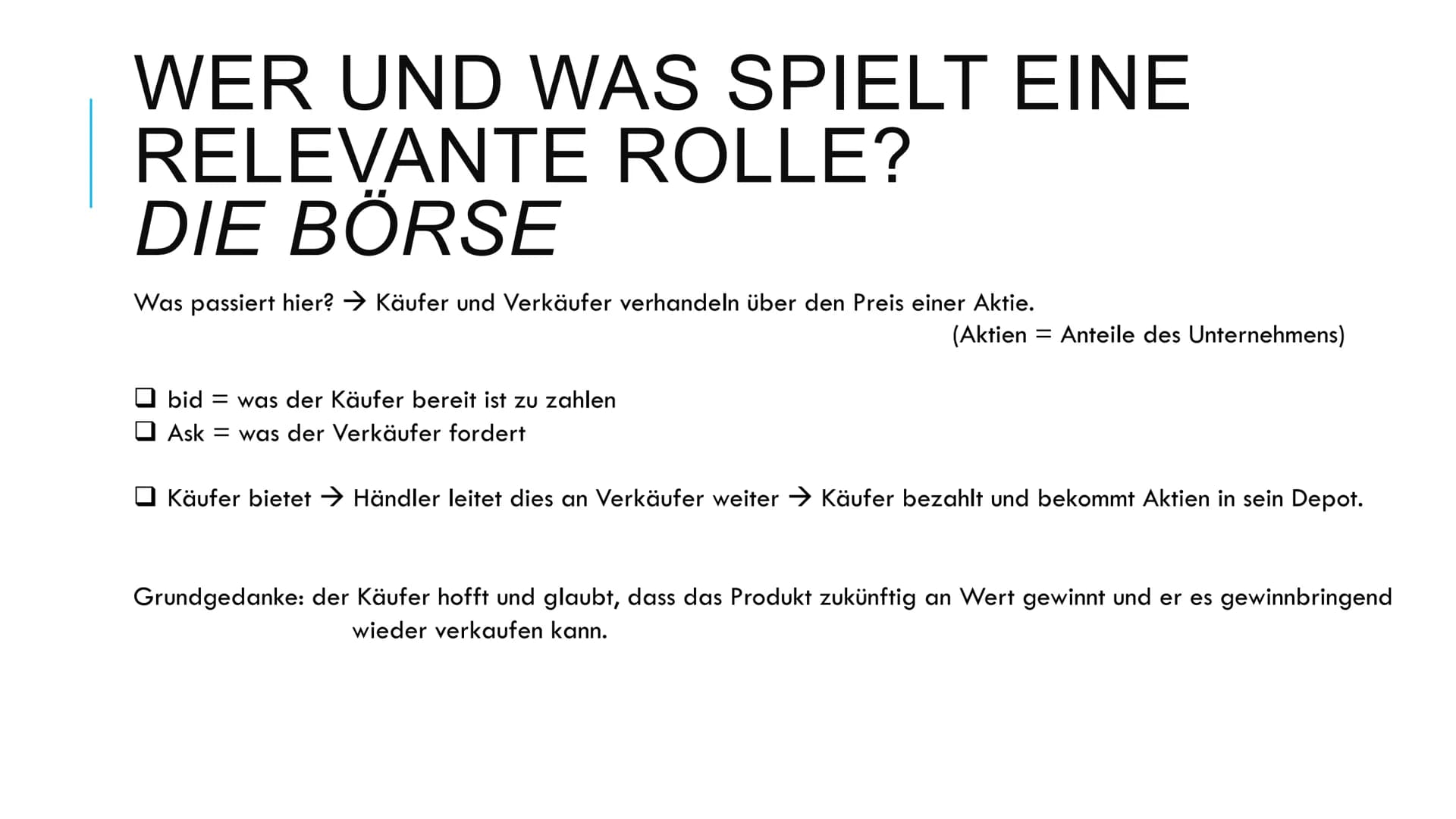 International Finanzmärkte
1) Definition
Unter internationalen Finanzmärkten versteht man ,,...die Gesamtheit
aller Transaktionen an ausländ