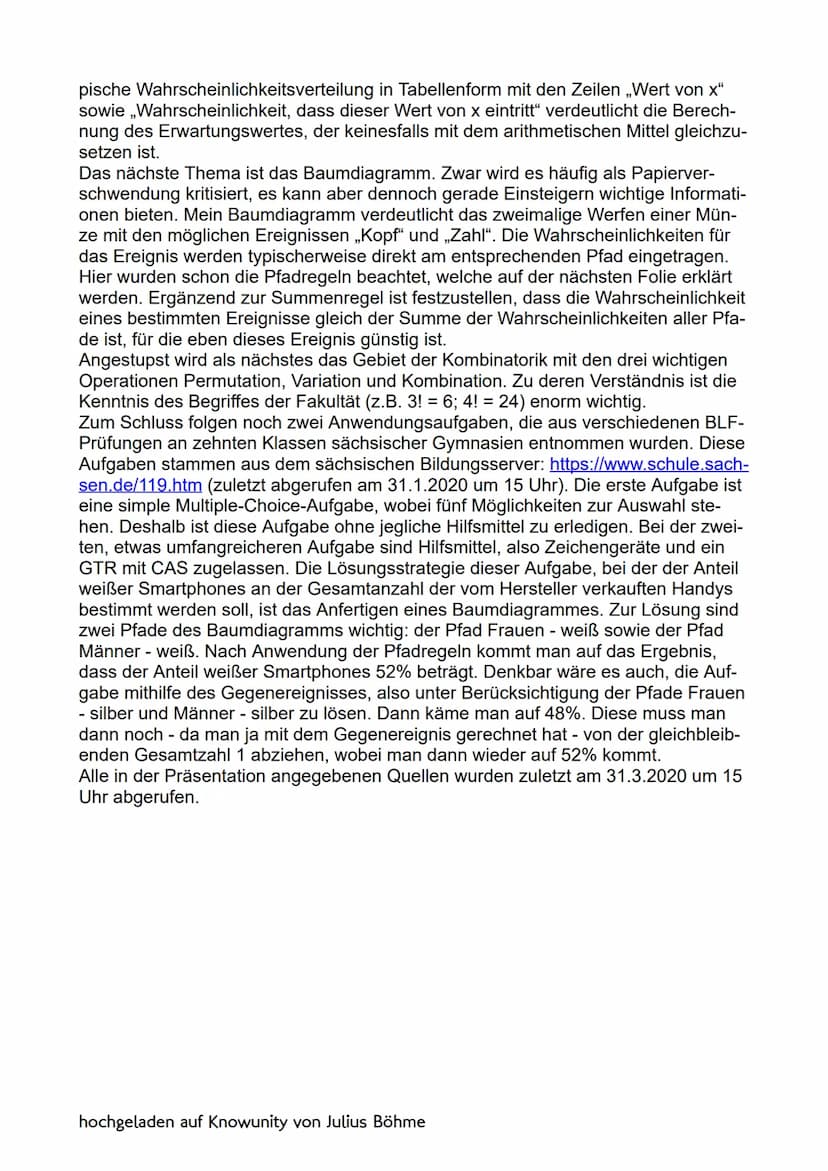 edureka!
OE=>
31....40
Income
>40
Yes
No
Wahrscheinlichkeitsrechnung
- Stochastik: Basics.
Age
Exc
hochgeladen auf Knowunity von
Julius Böhm