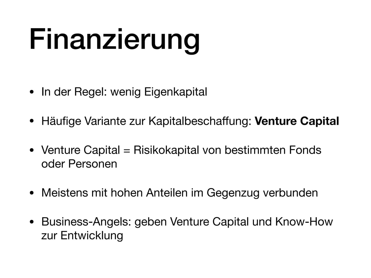 Text Start-Ups
Diese Präsentation bietet einen Überblick über Start-Ups, junge Unternehmen
mit oftmals innovativen Geschäftsideen, die beson