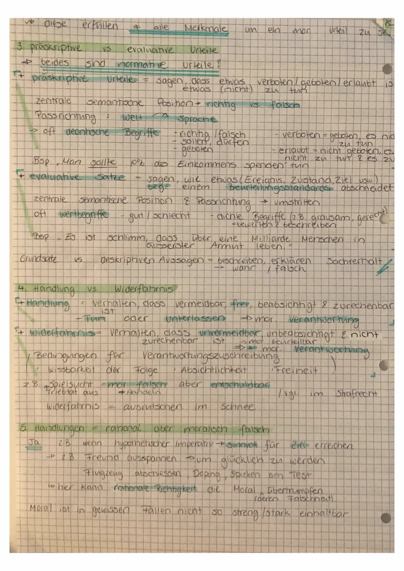 PHILOSOPHIE.
moralische Urteile & ethischer
moralische urteile
C
1. Merkmale
- normative
+ normaty
Handlungsbezug
Ansprüche auf Allgemeingül