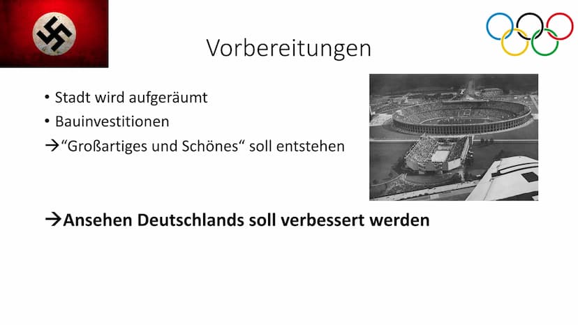 Die Olympischen Spiele 1936
-sportlicher Wettkampf oder bloße NS-Propaganda?-
200
55 Handout
Die Olympischen Spiele 1936
-sportlicher Wettka