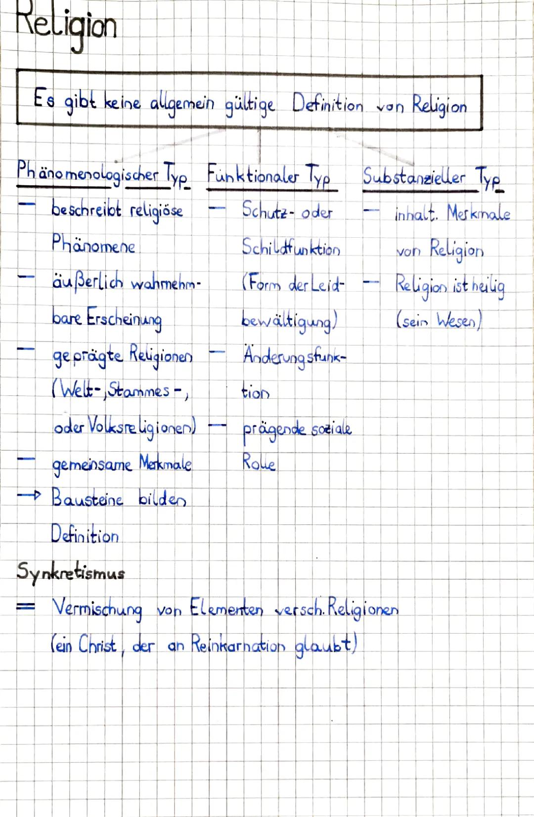 Was ist Religion? Einfach erklärt: Definition und Funktionen