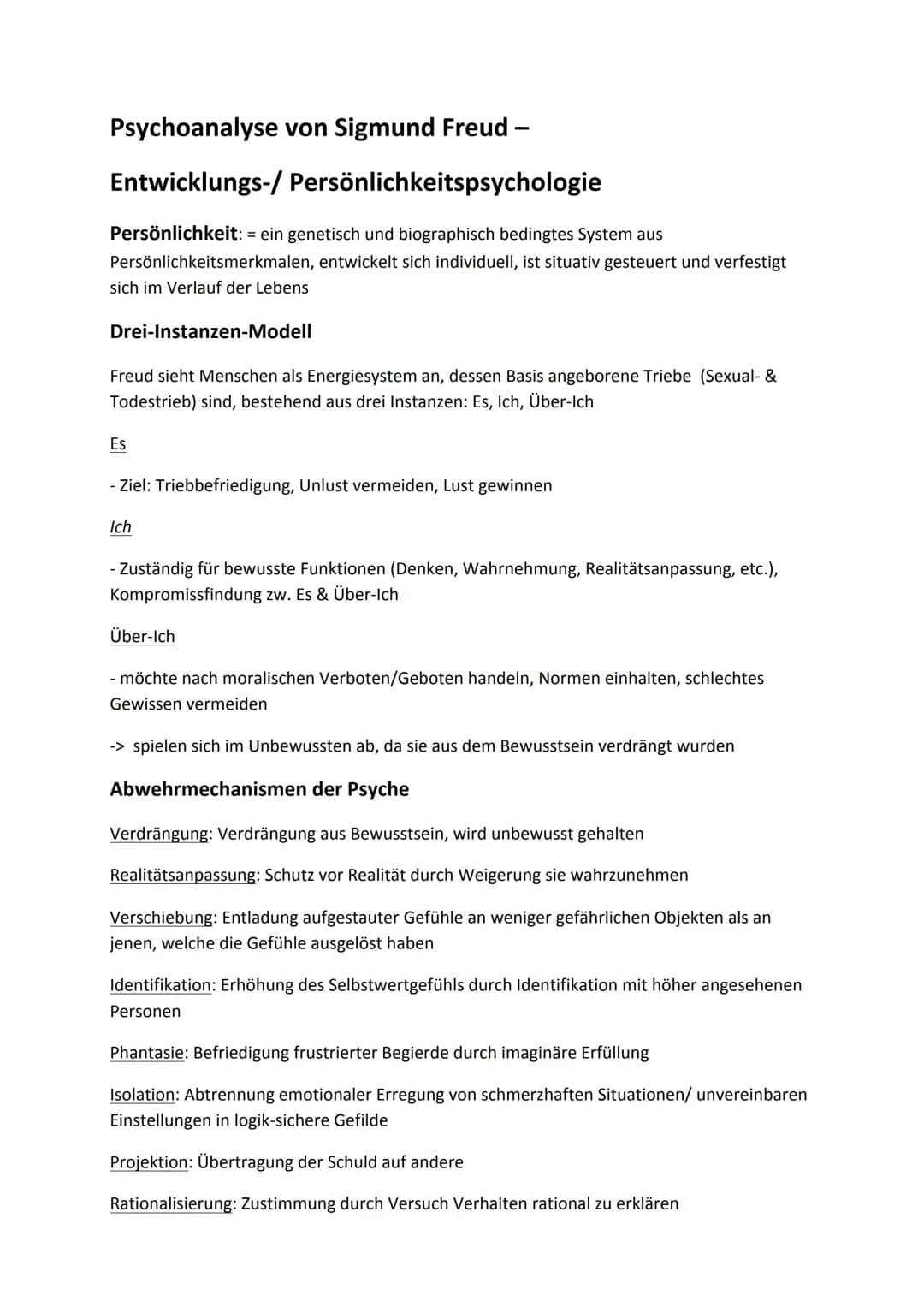 Freuds Phasen der psychosexuellen Entwicklung einfach erklärt