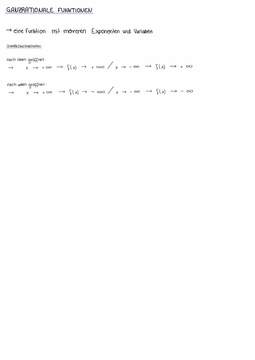 analysis
LINEARE FUNKTIONEN
→ f(x) = m⋅ x + n
→ m= Steigung
→n = y - Achsen
Nullstellen berechnen :
m berechnen: z.B.:
n berechnen: z. B.:
n