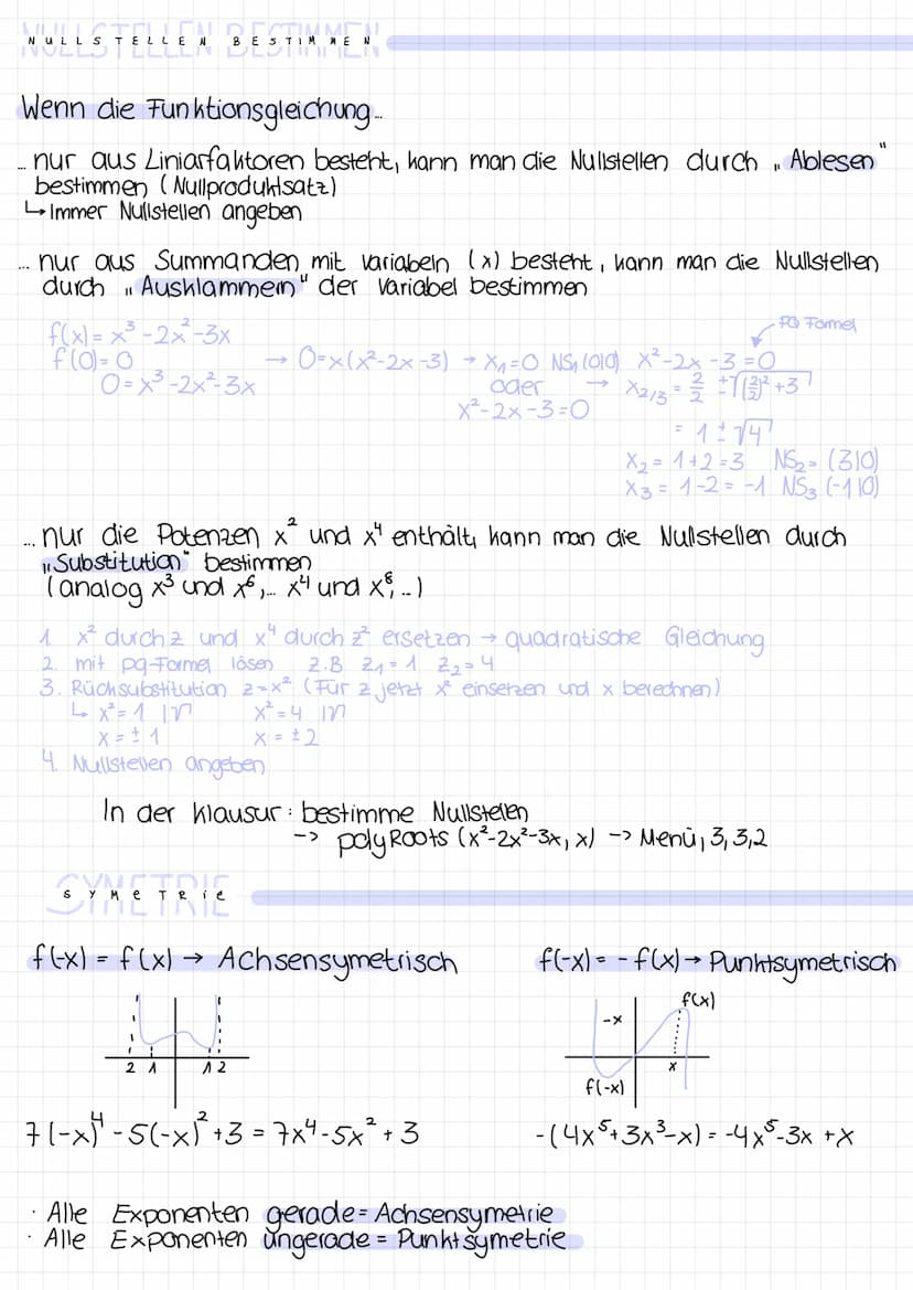 
<p>Es gibt 4 Verläufe für die Potenzfunktion f(x)=a*x^n:</p>
<ol>
<li>Gerader Exponent (n gerade; a&gt;0)</li>
</ol>
<ul>
<li>Beispiel: f(x