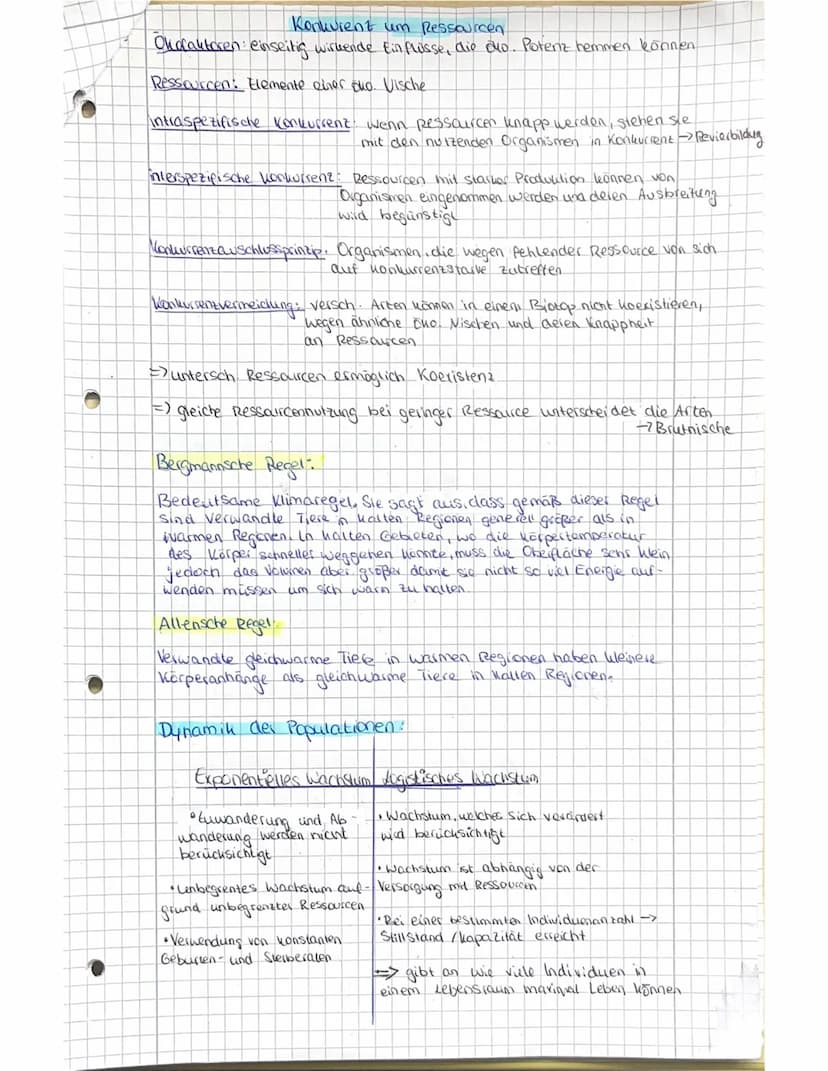 Abiturvost
itung Biologie LK -Oholog.e
Definition:
Das Ollosystem ist ein vielfältiges Beziehungsgeflüge aus Biotop and
der darin befindlich