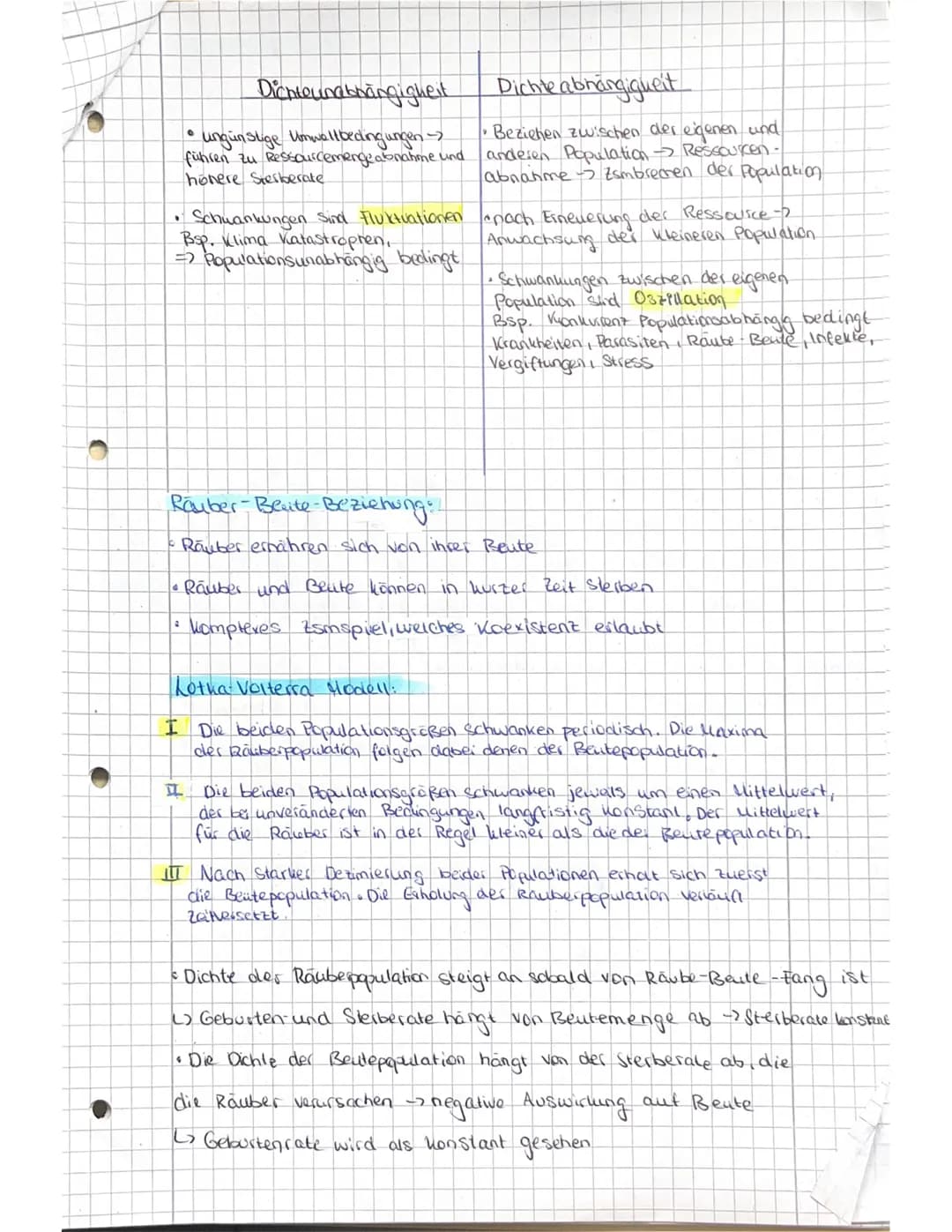 Abiturvost
itung Biologie LK -Oholog.e
Definition:
Das Ollosystem ist ein vielfältiges Beziehungsgeflüge aus Biotop and
der darin befindlich