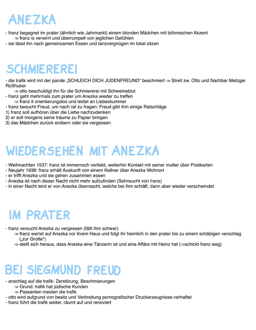 Der Trafikant: Zusammenfassungen, Analysen und Figuren erklärt
