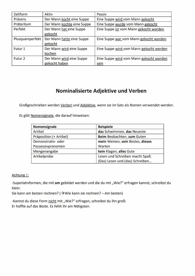 Lernen für die Deutsch-Prüfung
Sind Hauptwörter, Substantive oder Namenwörter.
Sie bezeichnen Dinge, Lebewesen, Name/ Bezeichnungen oder ged