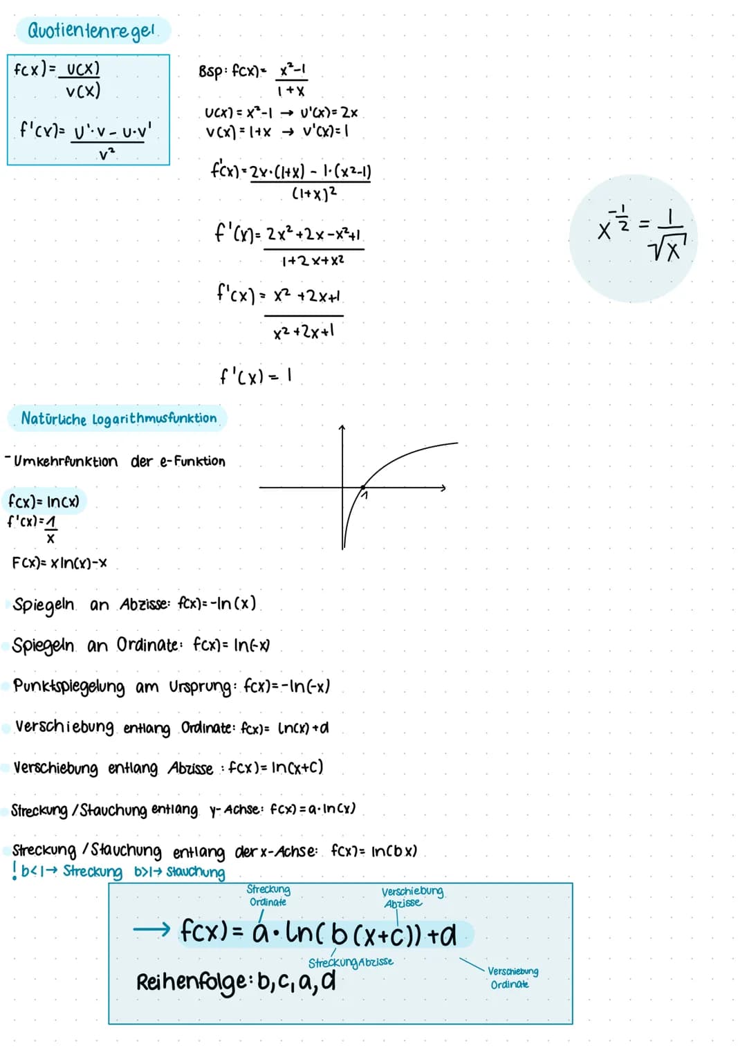 Fläche unter Funktionen berechnen
1. Nullstellen bestimmen. um intervalle festzulegen
.f(x)=0.
2. Unterteilung in Teil intervalle von Nullst