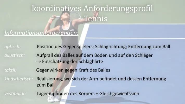 Know koordinatives Anforderungsprofil - Tennis thumbnail