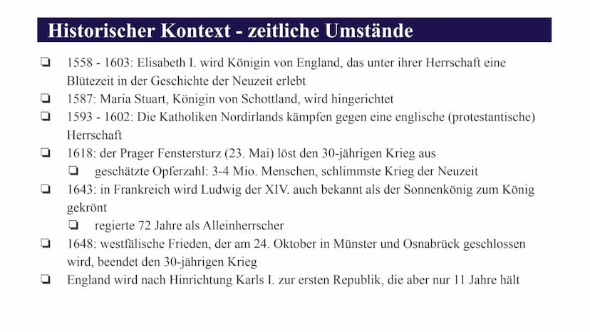 Thomas Hobbes Inhalt
0
Vita
Hobbes zur Philosophie
historischer Kontext
zeitliche Umstände
30-jähriger Krieg
Bürgerkrieg
Hobbes Menschenbild