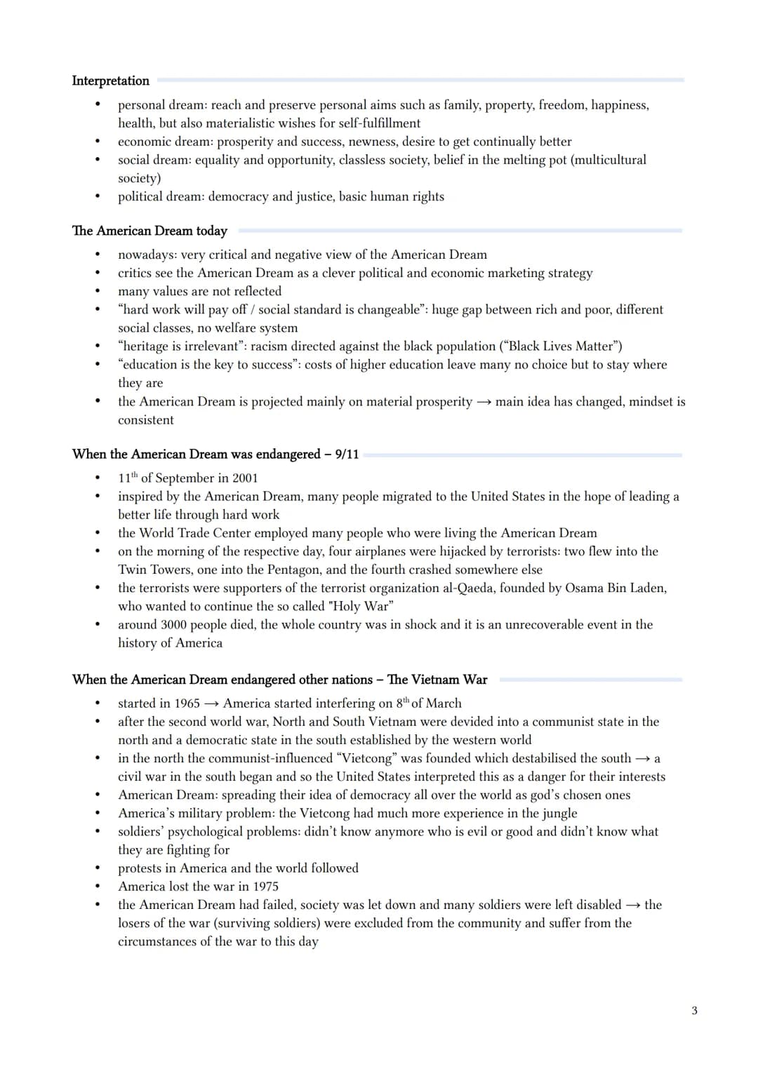 Final English Exam
summary of all topics
The American Dream.....
Nigeria.....
Utopia / Dystopia....
William Shakespeare / Romeo and Juliet..