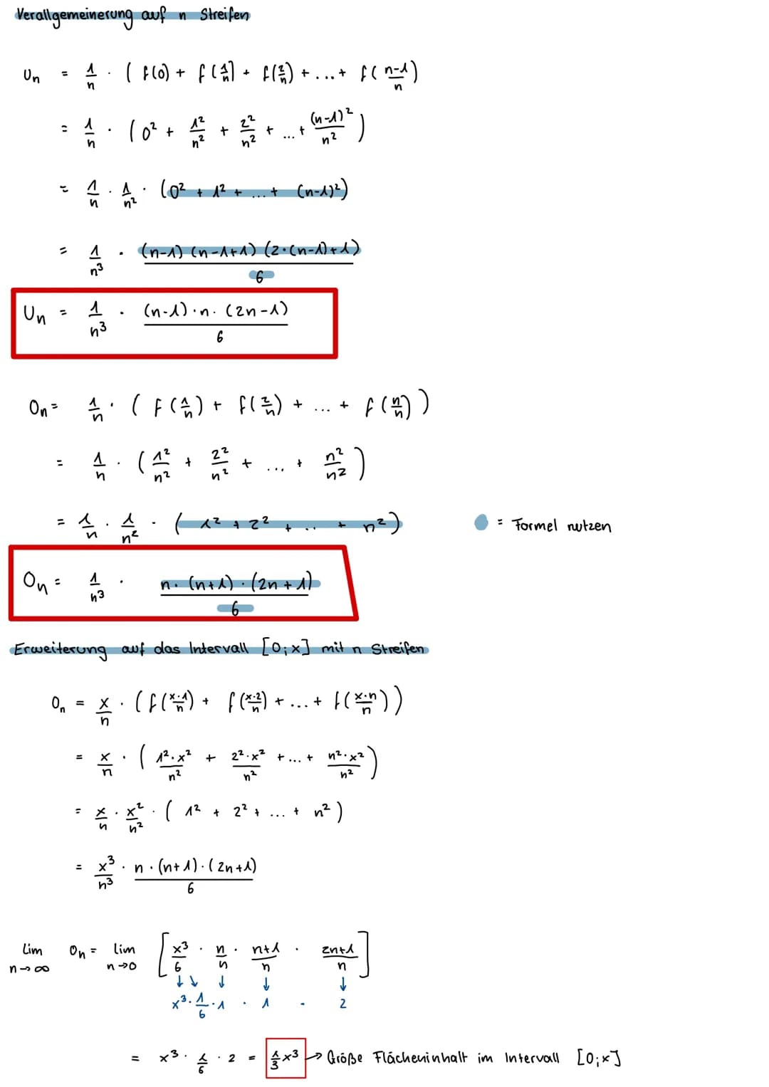 Funktion f(x)
X
42
+3
6x
5x
2x3
x 4
2x4
Stammfunktionen
Funktion für den Flächeninhalt im Intervall [0; x]
1x²
x4
3x²
4
3x5
1
na max"
Eine F