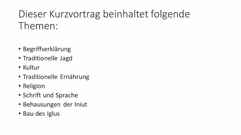 Herzlich willkommen zu meiner Präsentation
Viel Spaß! Dieser Kurzvortrag beinhaltet folgende
Themen:
Begriffserklärung
Traditionelle Jagd
Ku