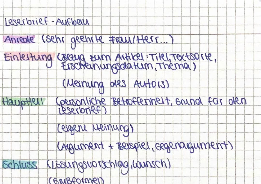 Leserbrief