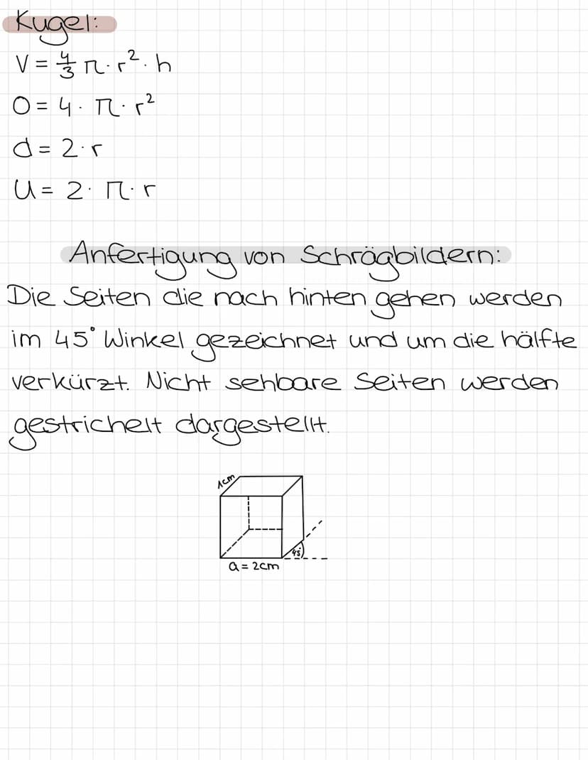 V = Volumen
O=Oberfläche
Würfel:
V=a³
0=6₁a²
2
Körper
Quader:
v=a·b·c
0 = 2 (ab + ac + bc)
Prisma:
G = Grundfläche
h = Körperhöhe
M = Mantel