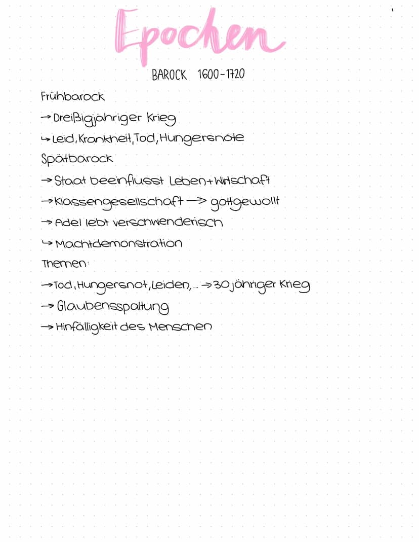 Lyrik
Abitur
Zusammenfassung Epochen
Barock
Sturm und Drang
Klassik
Romantik
Realismus
16.Jh-1720
1765-1790
1786-1832
1795-1830
1820-1890
um