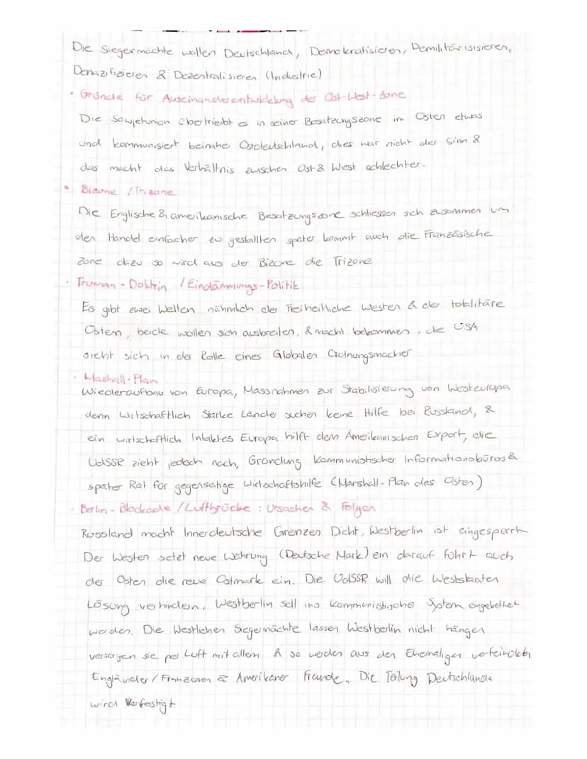 Geschichte
Kalter
Krieg:
Definition
- Kräftemessen zwischen Ostblock (Angeführt
(angeführt durch USA)
Konflikt zweier Weltanschauungen: Komm