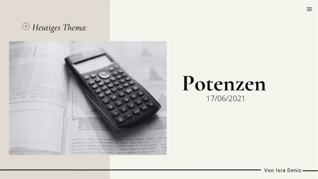 Potenzen 