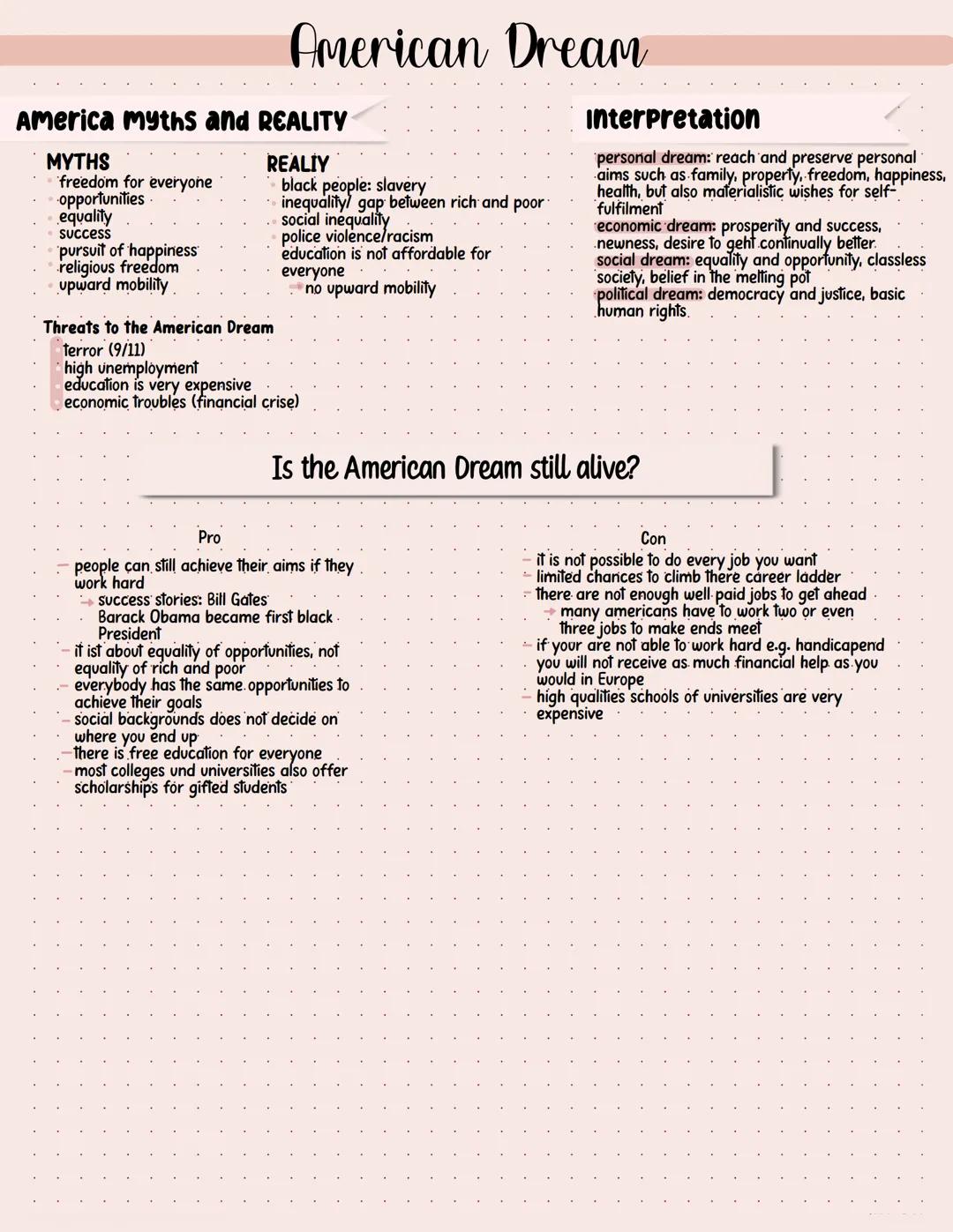 # American Dream

Definition

• the term of the American Dream was first used by James.
Truslow Adams in his book the Epic of America"
publi