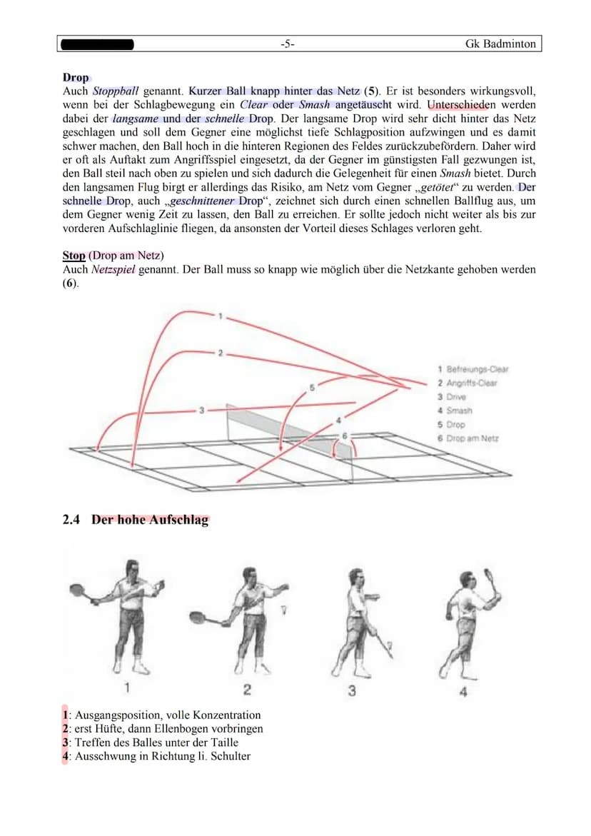 INHALTSVERZEICHNIS:
1 Die Badminton - Regeln.
1.1 Spielbeginn.
1.2 Rallypoint-Zählweise
1.3 Rallypoint-Zählweise.
1.4 Aufschlag.
1.5
Fehler
