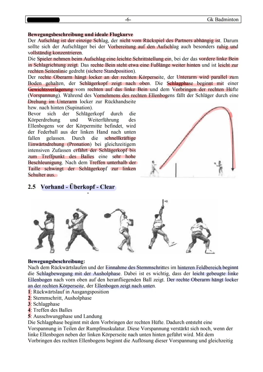 INHALTSVERZEICHNIS:
1 Die Badminton - Regeln.
1.1 Spielbeginn.
1.2 Rallypoint-Zählweise
1.3 Rallypoint-Zählweise.
1.4 Aufschlag.
1.5
Fehler

