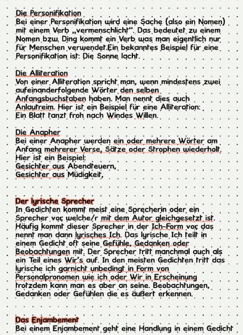 Merkmale
Gedichte kann man an verschiedenen Merkmalen erkennen.
Diese habe ich hier einmal aufgelistet:
Strophen und Verse
Ein Gedicht beste