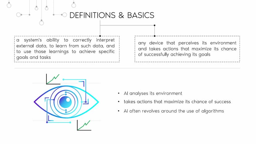 DEFINITIONS
&
BASICS
SCIENCE - ENHANCING LIFE?
CHALLENGES
TOOLS
&
APPLICATIONS
Q
AI
PHILOSOPHY & ETHICS
COMPARISON ARTIFICIAL
HUMAN INTELLIG