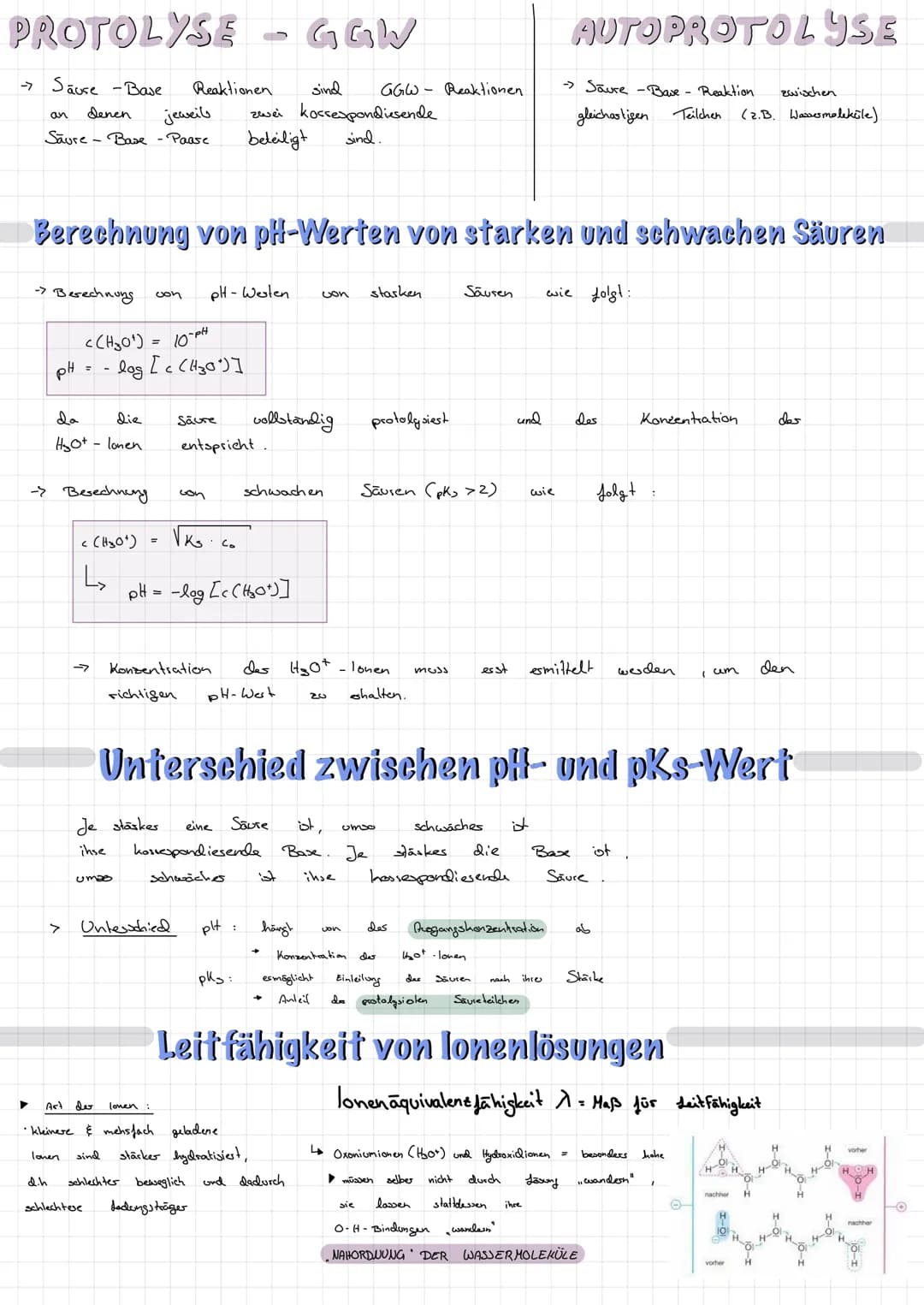 CHEMIC
Schwache/starke Säuren und Basen
Starke
schwachen
Ein Maß für
Die
HA (aq) + H₂O (1) =
für
Je
1st
->
Ks
KB
Sousen
Sausen
Vergleich
wen