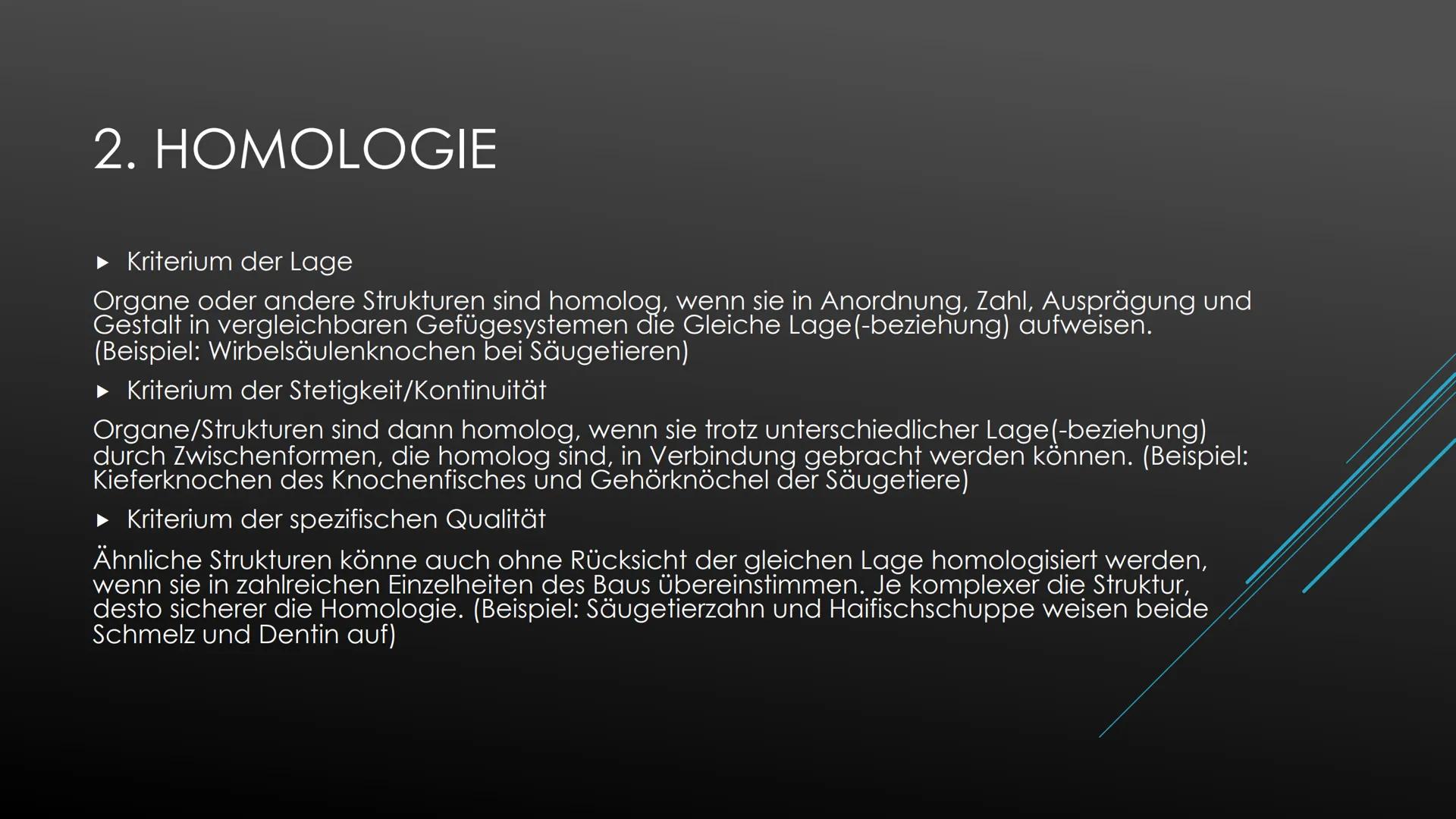 Belege für die Evolution
Belege aus der Morphologie und Anatomie:
1. Analogie
Unter Analogie versteht man die Ähnlichkeit, die aus gleicher 