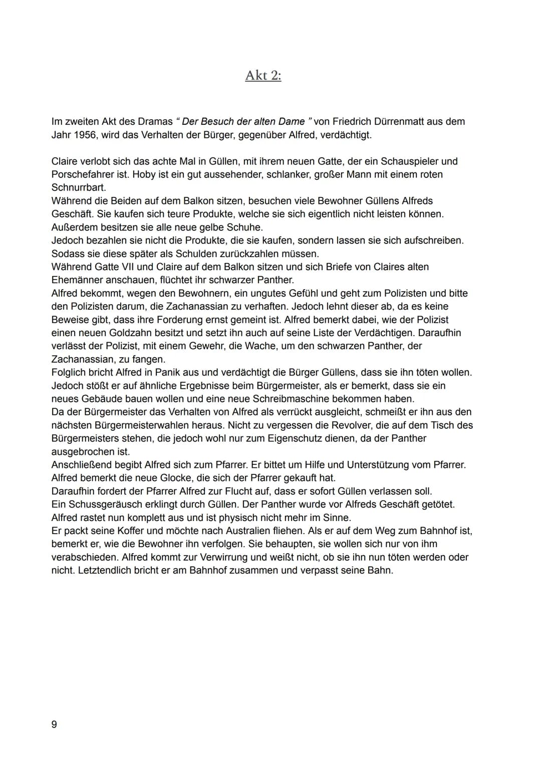 Inhaltsverzeichnis
Lesetagebuch
Der Besuch der alten Dame
0
Dürrenmatt
Der Besuch
der alten Dame
Tragische Komödie
Vorüberlegungen zum Thema