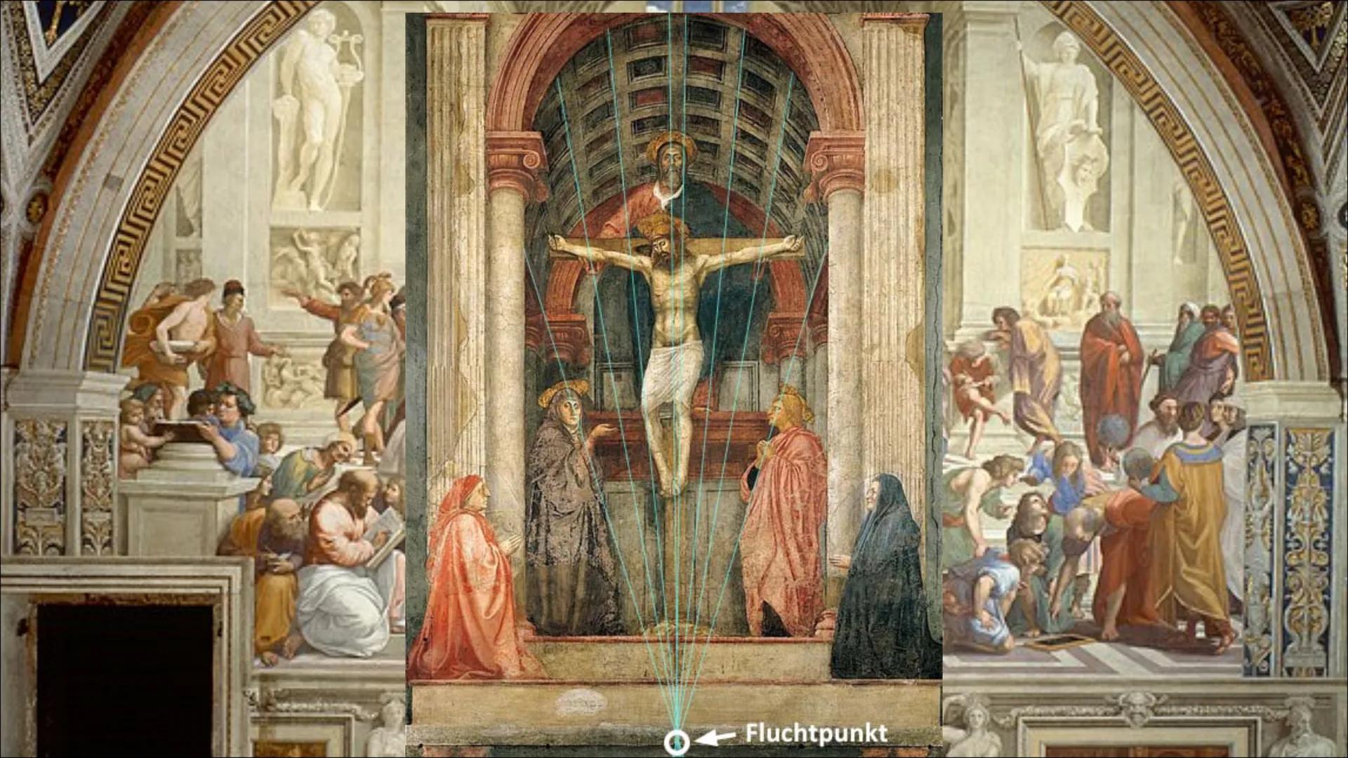 # DIE RENAISSANCE

EINE EPOCHE DER WIEDERGEBURT Gliederung

1) Allgemeines

2 Merkmale

3 Künstlerische
Konzepte

Geschichtlicher
4
5 Lavini