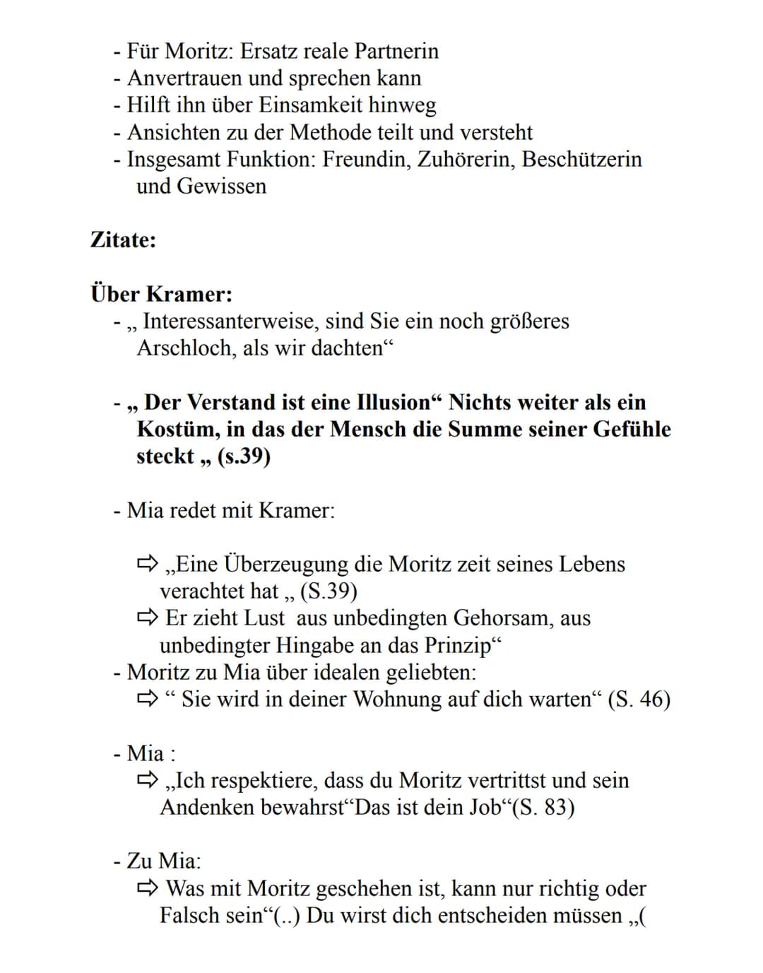 Mia Holl's Charakterisierung - Corpus Delicti
Mia
Methode, die zum Ziel hat, allen Bürgern ein gesundes und langes Leben zu ermöglichen. Let