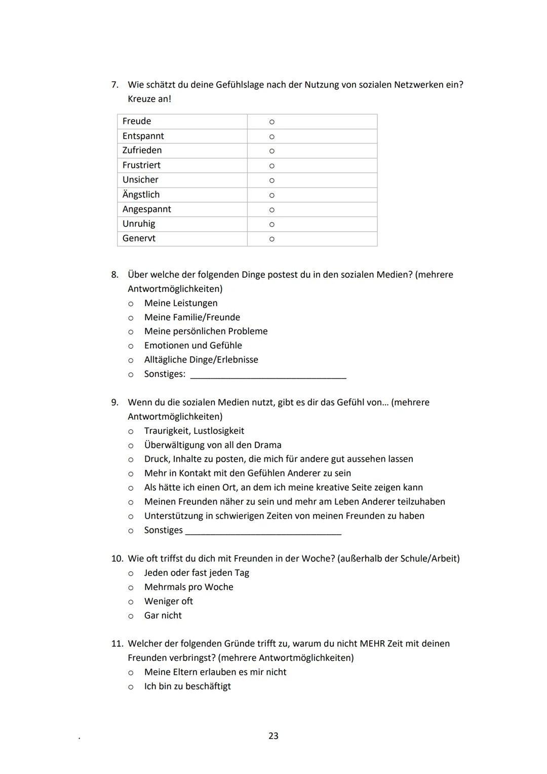 Berufliches Gymnasium
Wirkung von sozialen Medien auf das Wohlbefinden Kinder und
Jugendlicher
Name
E
Kurs: ..
Kursleiter:
Seminararbeit zum