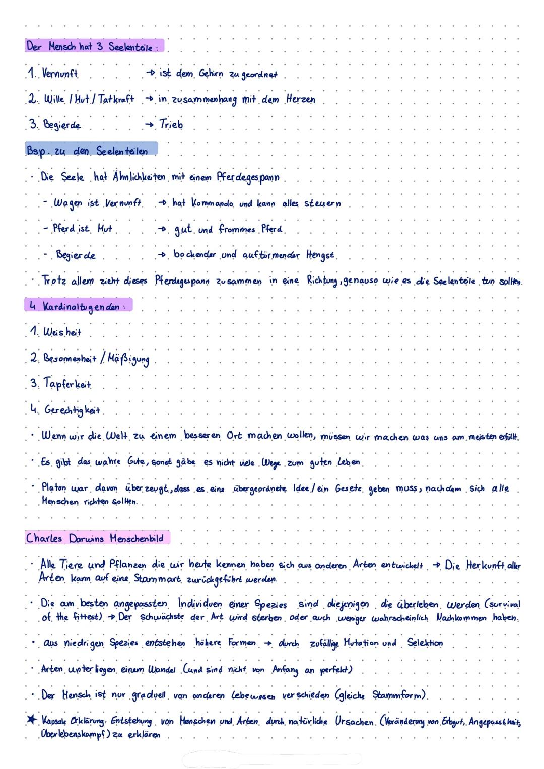 Anthropologie
Die Philosophische Anthropologie dreht sich um eine zentrale Frage: Was ist der Mensch?" Bei ihr
geht es vor allem um den Vers