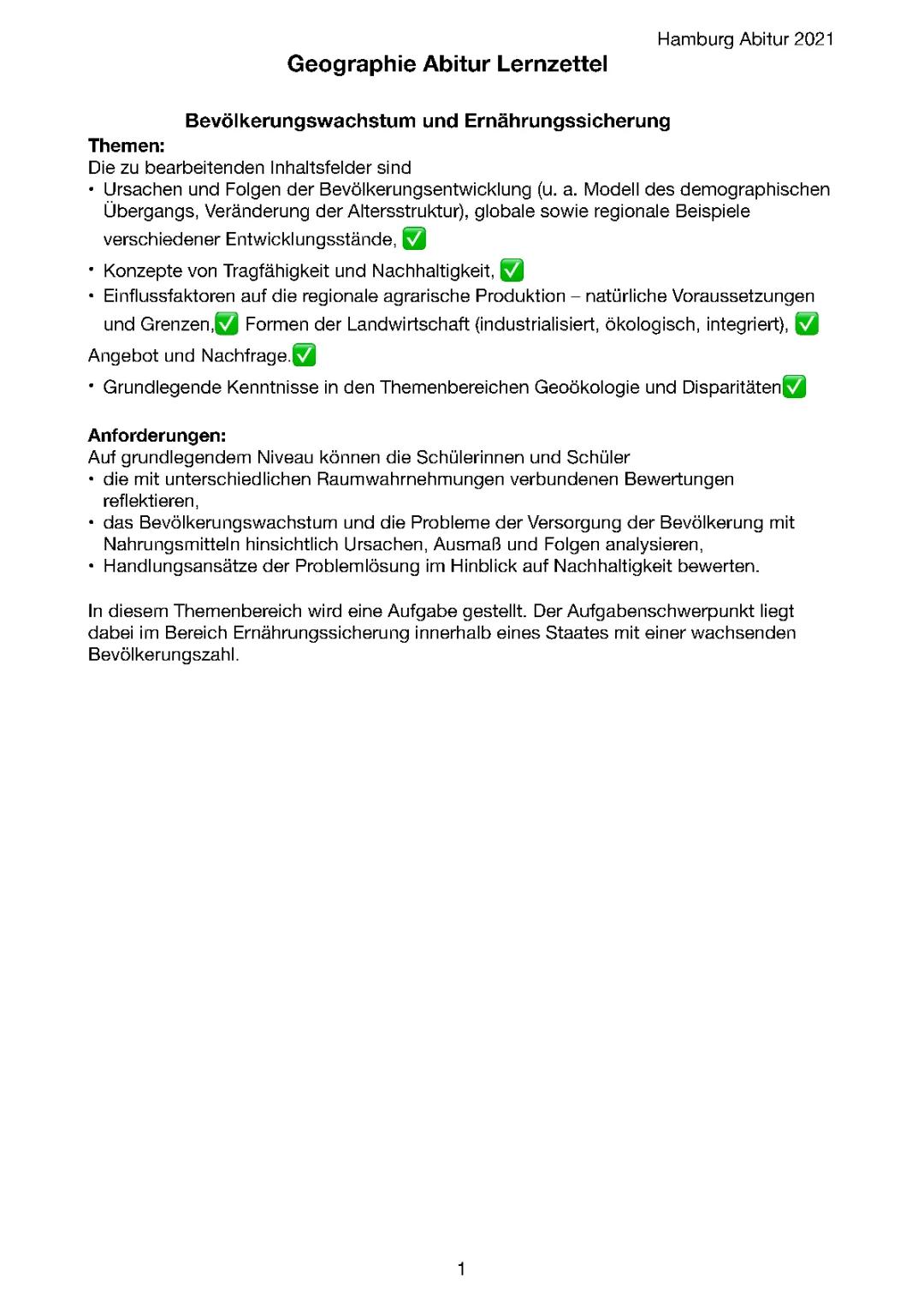 Ernährungsunsicherheit und Ernährungssicherheit in Deutschland und der Welt