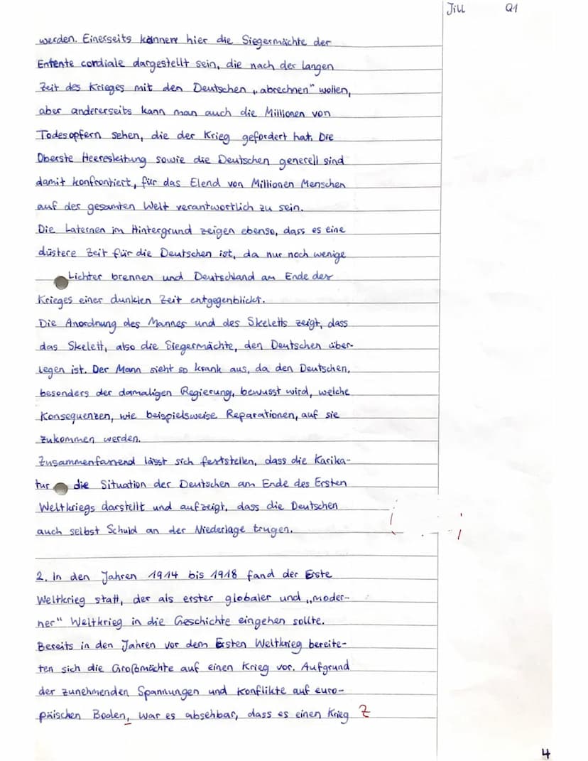 Geschichte LK
Aufgaben:
Q1
Oberste Heeresleitung - ?
Klausur Nr.4
Manschetten
Zwischen Kaiserreich und Republik:
Deutschland am Ende des Ers