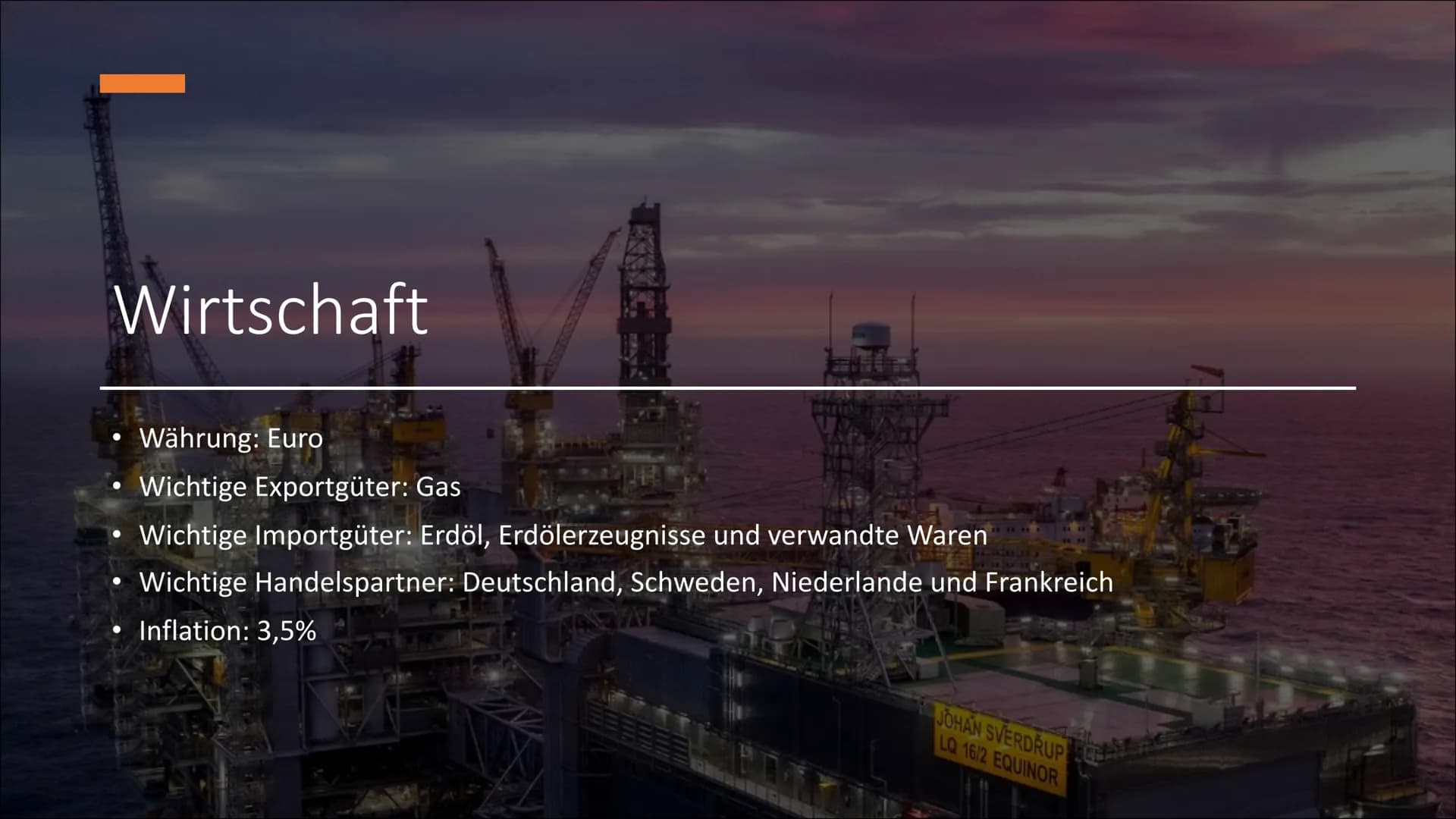 Norwegen Gliederung
●
●
●
●
Kultur
• Politik & Wirtschaft & Infrastruktur
Tourismus
●
●
Allgemeine Fakten
Geographisch & Klima
Bevölkerung
G