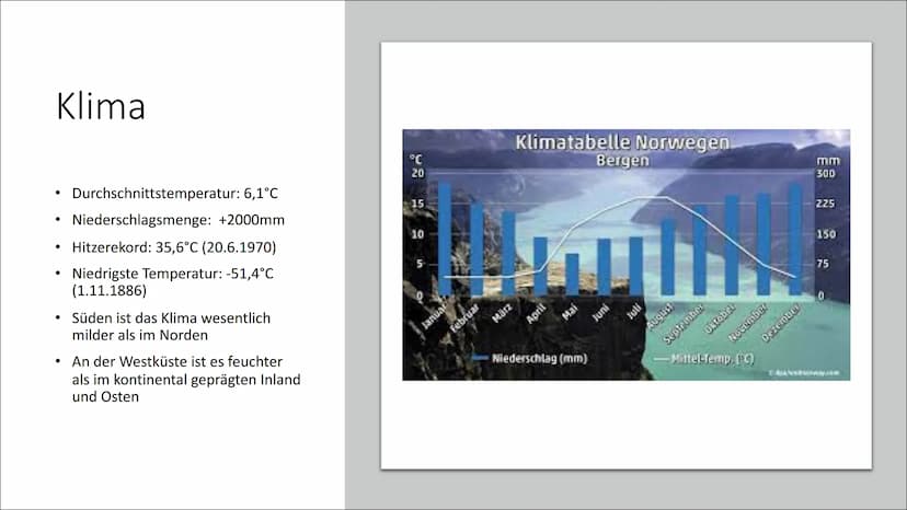 Norwegen Gliederung
●
●
●
●
Kultur
• Politik & Wirtschaft & Infrastruktur
Tourismus
●
●
Allgemeine Fakten
Geographisch & Klima
Bevölkerung
G