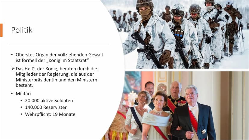Norwegen Gliederung
●
●
●
●
Kultur
• Politik & Wirtschaft & Infrastruktur
Tourismus
●
●
Allgemeine Fakten
Geographisch & Klima
Bevölkerung
G