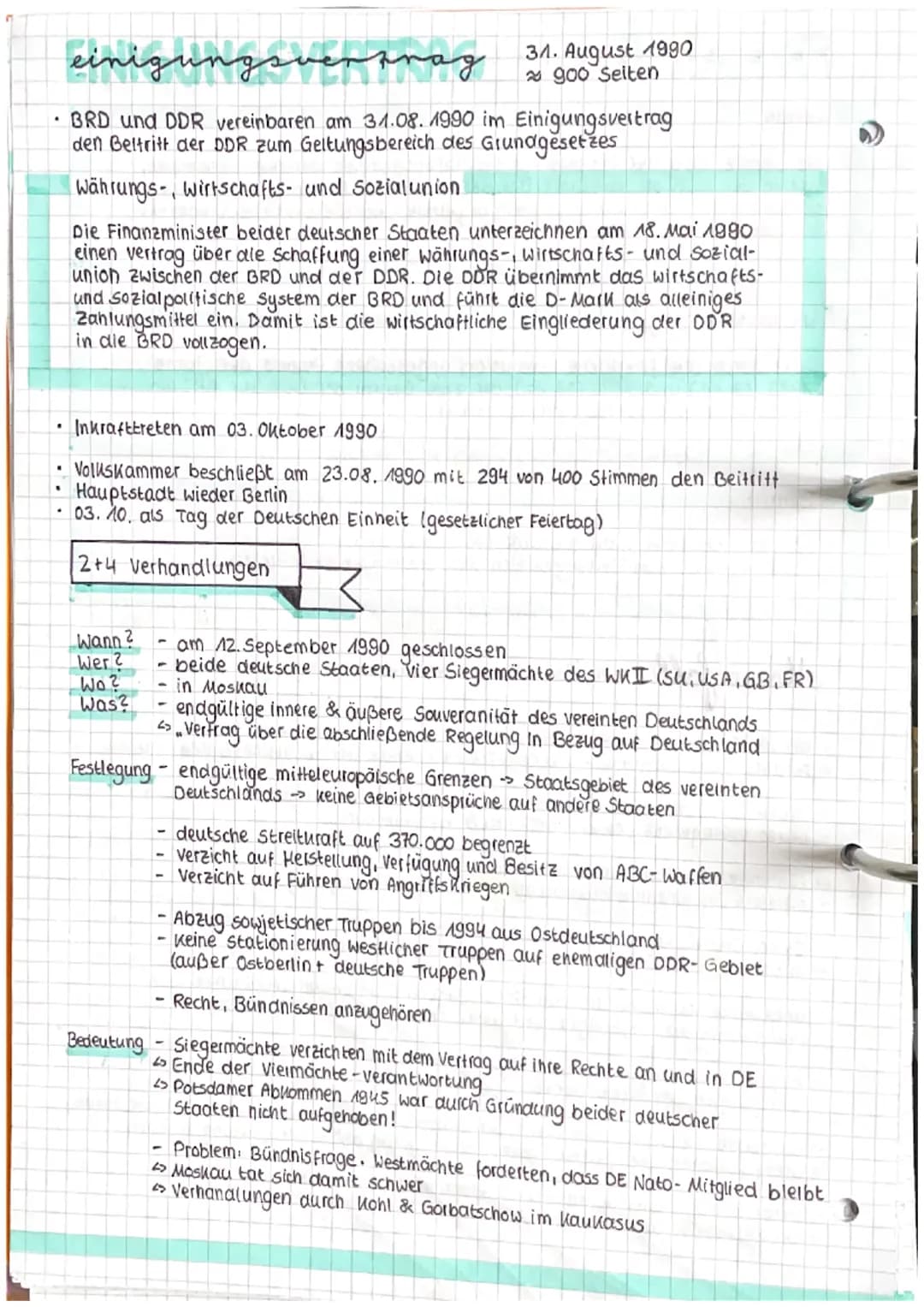Abitur vorbereitung Geschichte
Halbjahr
Schwerpunkt Doppeldeutsche Geschichte
Gründung
Potsdamer Konferenz
Treff der drei Alliierten:
Q4
Fra