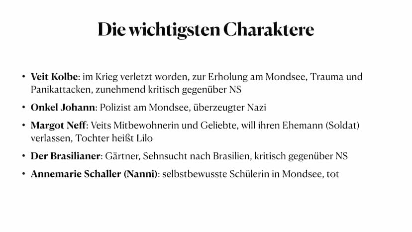 Inhaltsfeld Texte: Erzähltexte
Unter der Drachenwand
Arno Geiger, 2018
Abi 2023 NRW - Deutsch LK ●
●
Allgemeine Daten ✓
Die wichtigsten Char