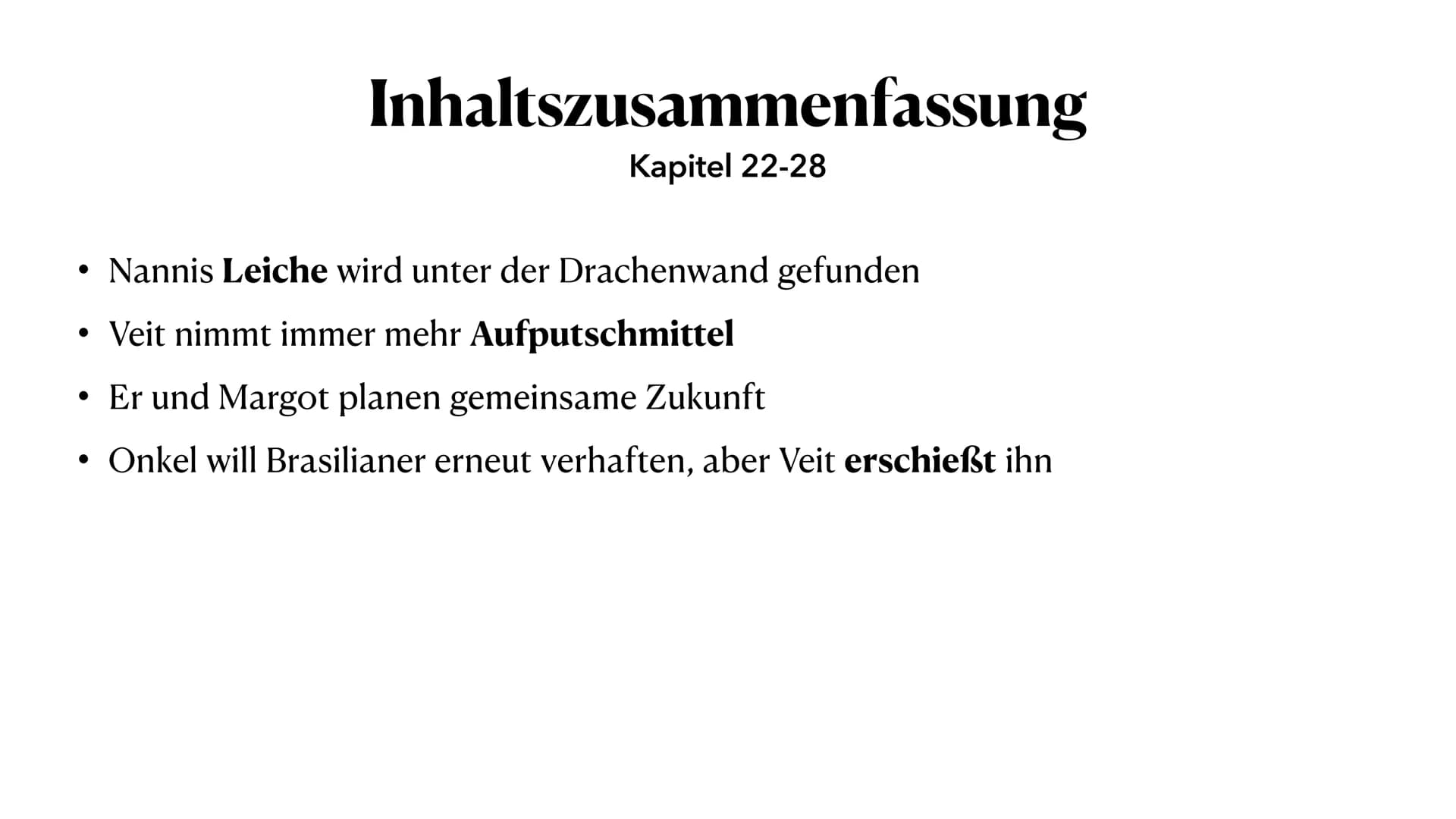 Inhaltsfeld Texte: Erzähltexte
Unter der Drachenwand
Arno Geiger, 2018
Abi 2023 NRW - Deutsch LK ●
●
Allgemeine Daten ✓
Die wichtigsten Char